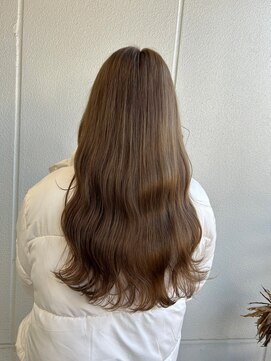 ガリカ シーム(Gallica/SEAM) 【桑原雪音】大人かわいいゆる巻き透明感ベージュブラウン<原宿>