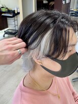 美容室シンプル ウィン(Simple Win)&nbsp;ウルフ×ホワイトインナー☆