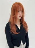 フェミニンロングハイトーンカラーニュアンスカラー10代20代