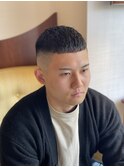 クロップ【刈り上げ】【フェード】【短髪】