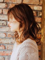 美容室 フラワー 平井店(flower)&nbsp;セミロングレイヤースタイル[平井/平井駅]