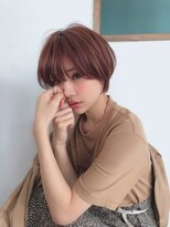 ループ(LOOP) ショート レイヤー マッシュ オレンジ