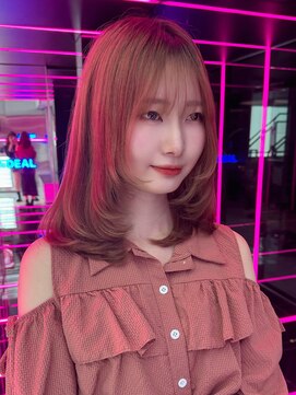 レディアル 渋谷(REDEAL) 韓国ヘア/ブリーチ/暖色カラー/ワンホン【レイヤー/渋谷】