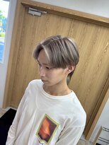 ルノン リー(LUNON:re)&nbsp;men'sシースルーセンターパートStyle☆