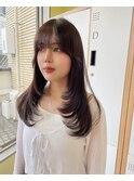韓国ヘア/ハイレイヤーカット/大人かわいい/ワンホンレイヤー