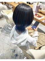 フラム(fulam)&nbsp;ショートウルフ×インナーブルー