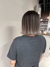ミチ ノア(mich-nor-) グレージュ系バレイヤージュ◎20代30代40代