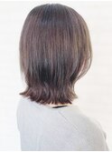 20代30代ナチュラルくびれボブ外ハネ艶感結べるボブ