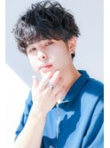 アンニュイウェーブパーマ