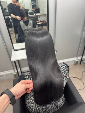 シンシア 新宿(CYNTHIA) 【CYNTHIA/MAKOTO】髪質改善/ブルーブラック/ダークグレージュ