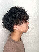 美容室 ハルミ ヘア リゾート 川口店(Harumi Hair Resort) ベリーショート/ダークアッシュ/ニュアンスパーマ/韓国マッシュ