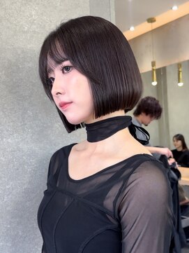 ロンド 表参道店(Lond) ◇メルティカラー似合わせカットウェーブミディアム縮毛矯正ボブ