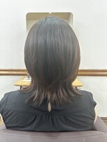 キャティドゥ(CATYdeux)&nbsp;ミディアムウルフ×ピンクブラウン