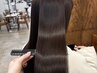 メンテナンスカット+透け感カラー+プリンセストリートメント¥14,000 #表参道