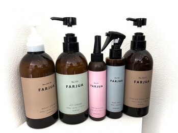 ヘアー バイ フォーク 旭川店(Hair by VORK)の写真/髪の内側からダメージケア★髪質改善トリートメント“FARJUA”で艶と潤いが長く続くうる艶髪に。