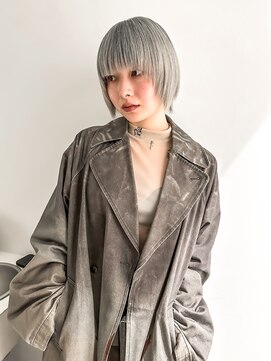キオク(KIOX) シルバーにレイヤーボブ