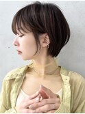 Say.ヘーゼルグレージュ暗めカラーオリーブグレーくびれレイヤー