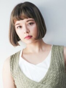 ガリカ シーム(Gallica/SEAM) 『 BOB ×ハイライトーグレージュ』☆外国人風ボブ