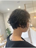 無造作ウェーブパーマ