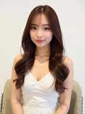 韓国くびれ巻き/レイヤー/ベージュ/表参道