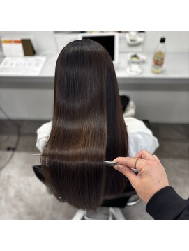 髪質改善縮毛矯正【髪質改善ストレート】