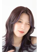 アフィナー 新宿(Afinar)&nbsp;ブリーチハイライト髪質改善ダブルカラーレイヤーカット/新宿駅