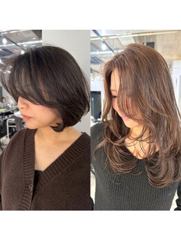 ネオ(neo.)の写真/【柏駅東口徒歩6分】顔まわりで変わる。小顔も洒落感も叶える似合わせカット！