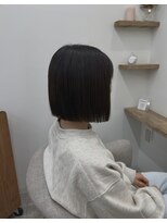 シアエミュー 新越谷店(SHEER emu)&nbsp;切りっぱなしボブ【新越谷・南越谷】
