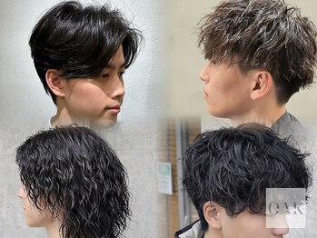 オーク あざみ野(OAK)の写真/【あざみ野駅徒歩3分◆9時～22時迄】一人一人のライフスタイルに合わせて清潔感のあるヘアに♪【あざみ野】