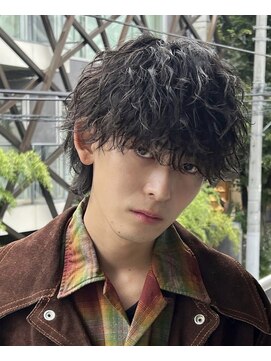 アストラ(ASTRA) MEN’S HAIR/波巻きツイストスパイラル/リバースセンターパート