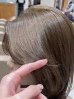 ピークアブー アヴェダ ギンザシックス(PEEK-A-BOO AVEDA GINZASIX)&nbsp;オイルケアカラーオリーブヘーゼルベージュブリーチなし◆