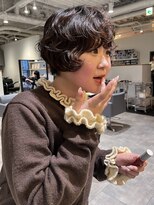 カフ(CAF) CAF FUKO ショートパーマ/デジタルパーマ/くせ毛風/大阪心斎橋