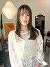 【リピートNo.1】デザインカット+ケアカラー+極上Aujua 5stepトリートメント