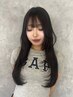 【ダメージレス】ナチュラルストレート＋韓国風レイヤーカット♪　￥9900～