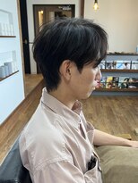 レルム(REALM) グレージュレイヤーマッシュ ダウンパーマ