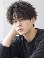 アルテ ヘア(Arte hair)&nbsp;波巻きパーマ×ナチュラルマッシュ