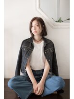 ココロカラ(Cocorokara)&nbsp;伸ばしかけに！ヘアアレンジ自在のナチュラルミディアムスタイル