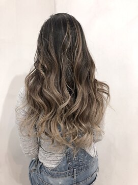 ヘアースタジオゼン アドバンス(hair studio Zen advance) 外国人風ハイライトグラデーション