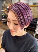 ピンクバイオレットショート