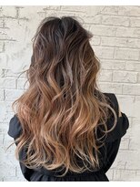 プライズ 池袋店(prize)&nbsp;ブラウニーバレイヤージュハイライト外国人風ブランジュ2049