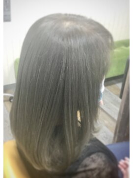 ヘアースペース 練馬店(hair space COCO) 白髪染めアッシュグレー