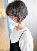 ニュアンスパーマが人気◎大人かわいいショートボブ20.30代人気