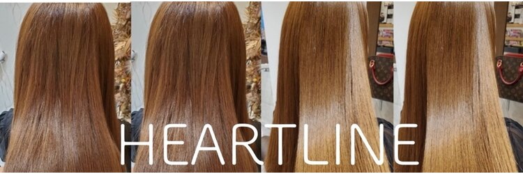 ハートライン(hair bridal Heart Line)のサロンヘッダー