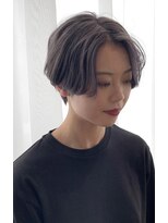 クリブ(crib)&nbsp;パープルグレージュ×ハンサムショート