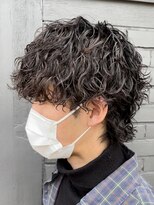 アビー(ABEY)&nbsp;波巻きスパイラルパーマスパイラルパーマメンズウルフ