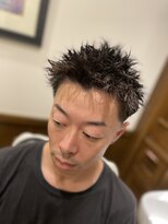 【ツイスト×テーパーフェード】