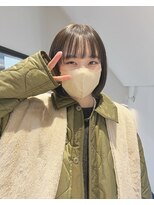 トレス(TRESS)&nbsp;内巻きボブ　モードボブ　切りっぱなしボブ