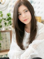 カバーヘア ブリス 大宮西口(COVER HAIR bliss)&nbsp;■黒髪アシンメトリー艶感ロングレイヤー202★大宮20代30代40代