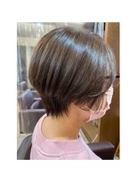 グラスバイネオリーブ 大倉山駅前店(grace by neolive) 髪質改善/アッシュカラー/ショートボブ/大人ショート/大倉山
