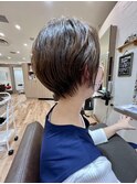  柏/松戸/我孫子/流山　クセを活かしたショートボブ